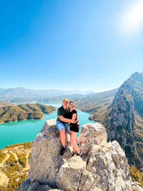 From Tirana: PRIVATE Hiking Tour Lake Bovilla & Mount Gamti - Gamti Peak ascent, how it feels in real time