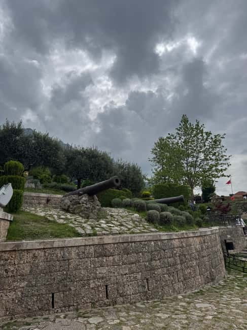 From Tirana/Shkoder: Kruja Castle, Old Bazaar, Sari Salltik - The Medieval Bazaar: Shopping for Crafts, Textiles, and Small Memories