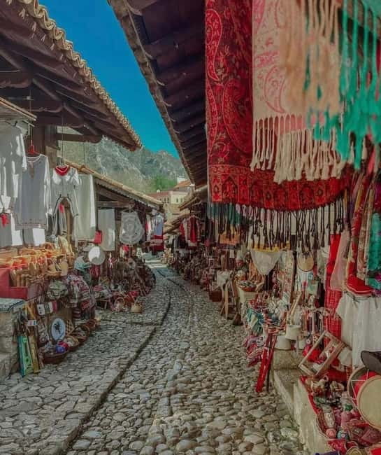 From Tirana/Shkoder: Kruja Castle, Old Bazaar, Sari Salltik - Entering Krujë Castle: Walkable Medieval Atmosphere and Real Views