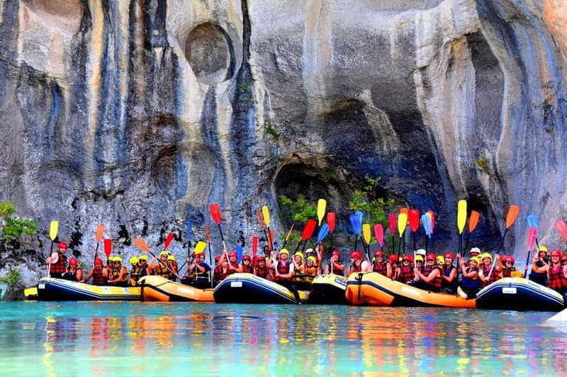 From Tirana: Vjosa Rafting & Benja Thermal Baths Day Tour - Vjosa River National Park: Class 2 to Class 3 Rapids With Real Scenery