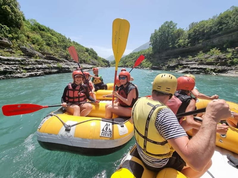 From Tirana: Vjosa Rafting & Benja Thermal Baths Day Tour - Llixhat e Bënjës: Benja Thermal Baths and Their Mineral-Water Reset