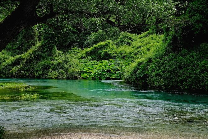 From Vlora: Albanian Riviera, Blue Eye & Gjirokaster Day Trip - Tepelene Uji i Ftohtë, a cold-water reset from the road