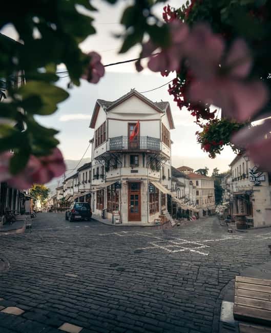 From Vlora:Tepelene Springs, Gjirokaster & Blue Eye Day Tour - Gjirokastër Stone City: guided walking plus real sites (Tunnel and Castle)