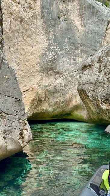 From Vlore: Blue Cave and Grama Bay Adventures - Shpella Blu and Sant Andreas Bay: Finish With Water Time and Final Photo Angles