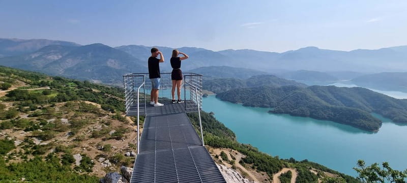 Gamti, Bovilla Lake and Kruja Day Trip from Tirana - Old Bazaar shopping in narrow streets, carpets, and handmade details