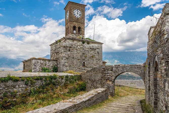 Gjirokastra & Bylis Illyrian City Day tour Tirana/Durres/Golem - Stop 1: Bylis, Illyrian hilltop ruins and the Vjosa River valley view