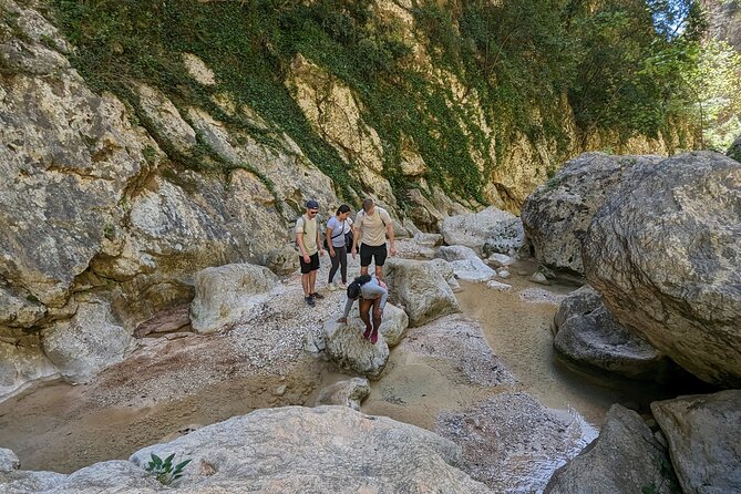 Gorge Walking & Rock Scramble The Canyon of Gjipe - Key points before you go