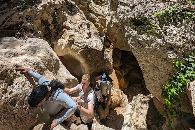 Gorge Walking & Rock Scramble The Canyon of Gjipe - Gjipe Canyon rock scramble: the 1 to 2 km climb that earns the view