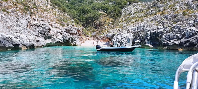 Grama Bay & Blue Cave: Snorkeling & Secret Beaches in Vlore - Dafina Bay and the Blue Cave effect: why the color looks unreal