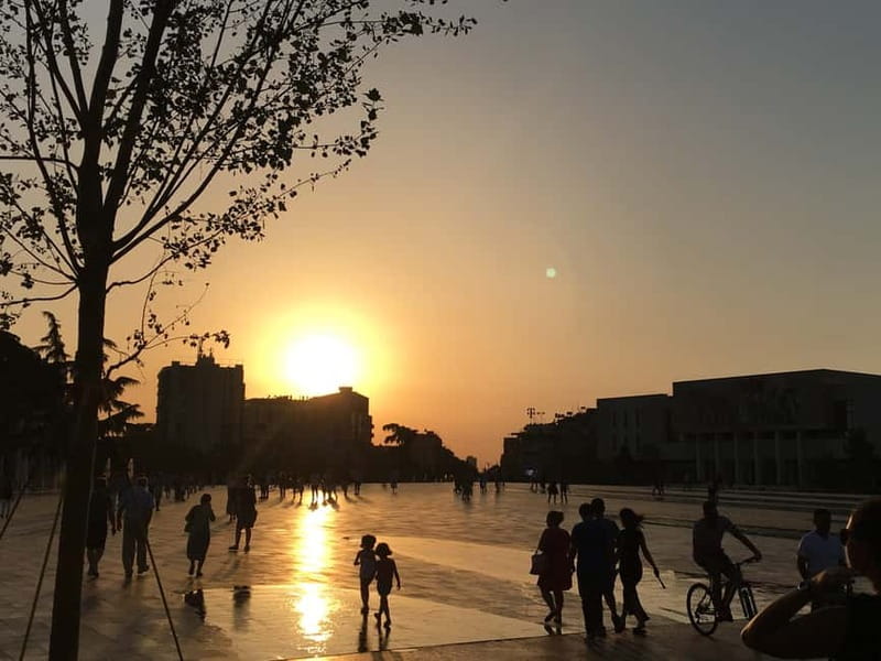 GUIDED TOUR OF TIRANA - Skanderbeg Square: the easiest place to start understanding Tirana