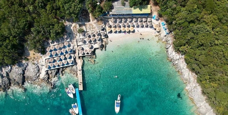 Haxhi Ali Cave & Saint Vasil Beach Tour from Vlore - From Olympia Bar to the Ionian Sea Start Point