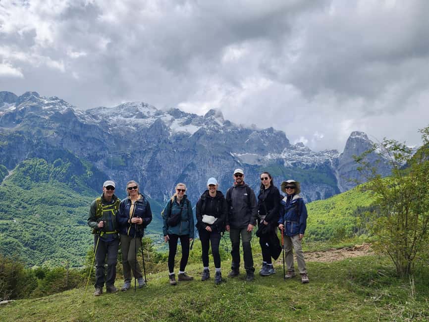 Hiking Tour of Valbona, Theth & Blue Eye, 3 Days from Tirana - Valbona to Theth, the big day: follow the ancient pathway