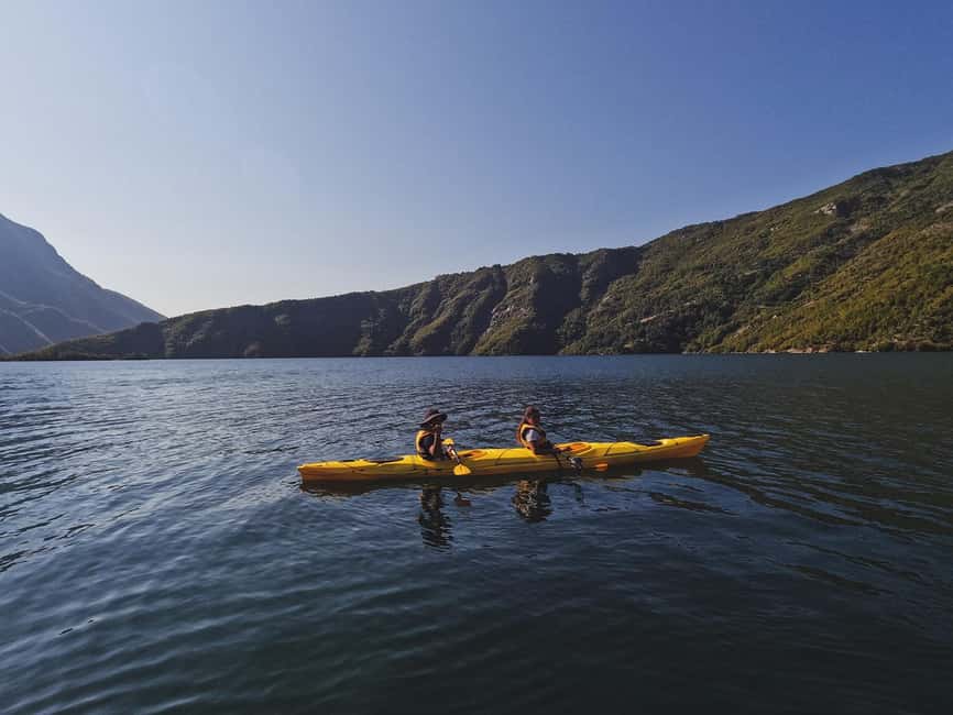Kayak Tour on Komani Lake with Lunch - Key things to know before you paddle Komani Lake