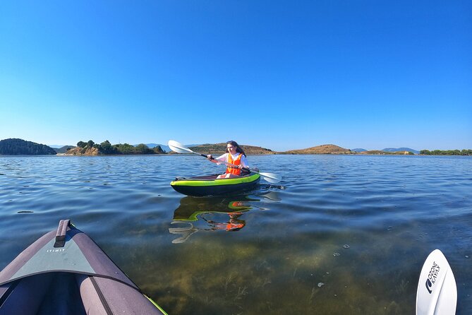 Kayaking at Narta Lagoon from Vlore - The Vlore Pickup and the 30 Minute Ride to the Kayak Start
