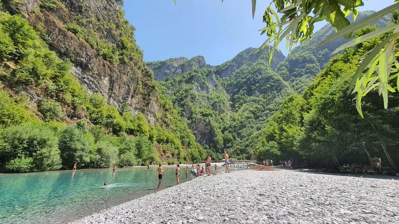 Komani Lake & Shala River Day Trip - The Shala River block, five hours of swim and explore time