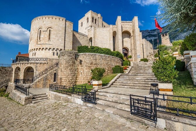 Kruja Castle ,Sari Salltik & Durrës fromTirana - Durrës in Two Hours: Amphitheater, Byzantine Market, and Venetian Tower