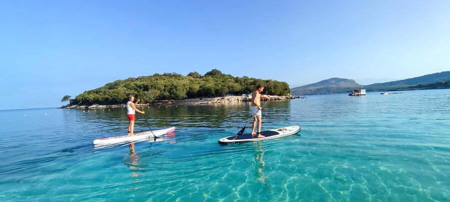Ksamil islands: Stand-Up Paddle Tour (SUP Tour) - Why paddleboard Ksamil instead of doing the fast-boat thing
