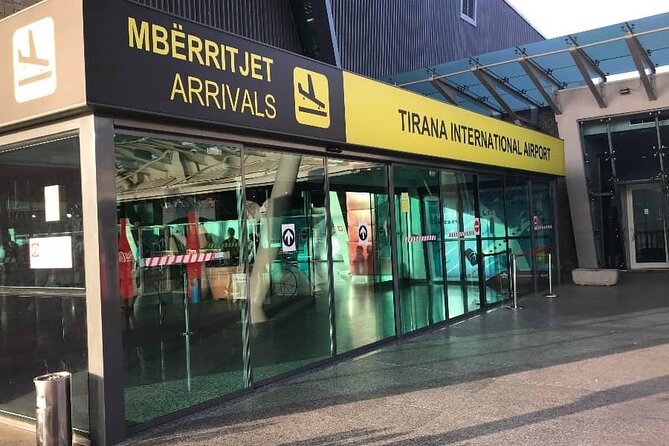 Ksamil Private Arrival/Departure Tirana Airport Transfer - How the Meeting Works in Tirana Airport (So You Do Not Chase Your Driver)