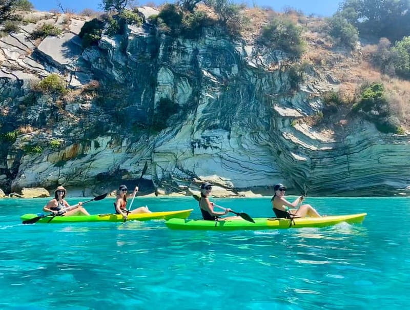 Lukova - Kroreza secret beaches and caves: Kayak & SUP Tour - Kayak to Lukova Caves, then Krorëza Beach by sea