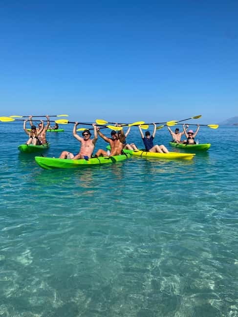 Lukova - Kroreza secret beaches and caves: Kayak & SUP Tour - The real route: paddling time, distance, and how the day flows