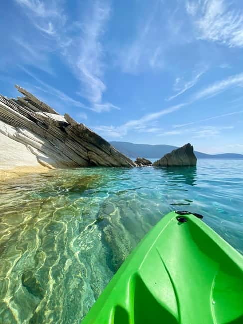 Lukova - Kroreza secret beaches and caves: Kayak & SUP Tour - Krorëza Beach: the payoff stop you reach only by sea