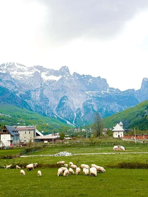 Off-Road to Theth Village:SUV Tour via Tirana,Bogë &the Alps - Bogë: the Saint Mhill Church stop and a short village pause
