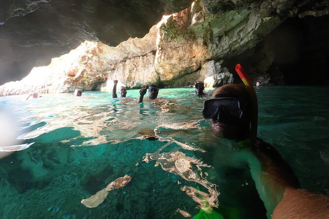 Panoramic Tour & Snorkeling in Haxhi Ali Cave & Karaburun - Shen Vasil Beach (Plazhi Shen Vasili): the 3-hour swim and relax block