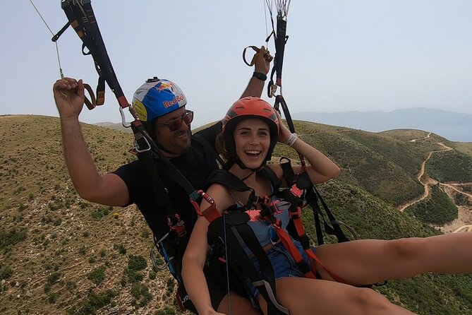 Paragliding Fly Tandem Vlora - From brief explanation to takeoff at Shashic Mountain