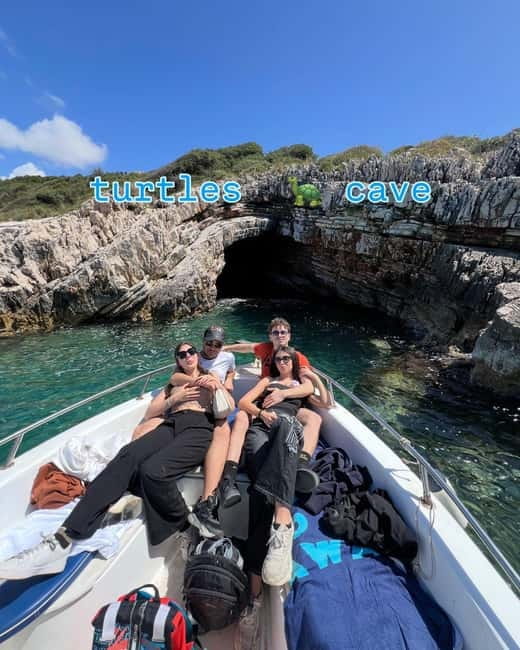 Pelagic Boat Tour7 destinations:drink+Snorkel+Umbrella️ - Why this Saranda speedboat tour feels like good value