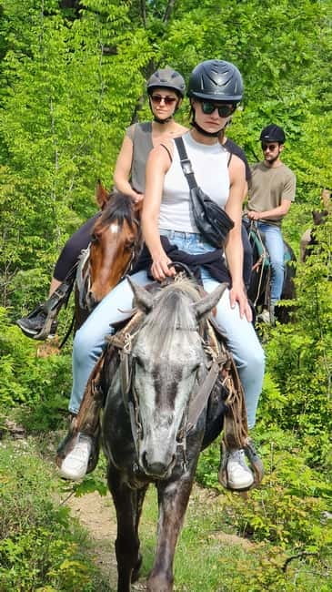Përmet: Amazing Horse Riding Experience at Vjosa NP - Entering Vjosa National Park from the saddle