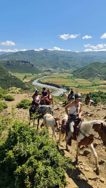 Përmet: Amazing Horse Riding Experience at Vjosa NP - What the 4 hours feel like: a trail built around villages, springs, and views