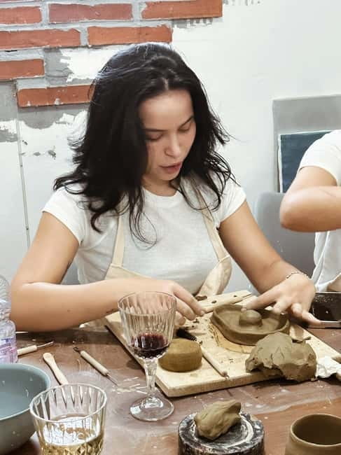 Pottery and Wine Workshop in Tirana - Pottery wheel and wine tasting in central Tirana