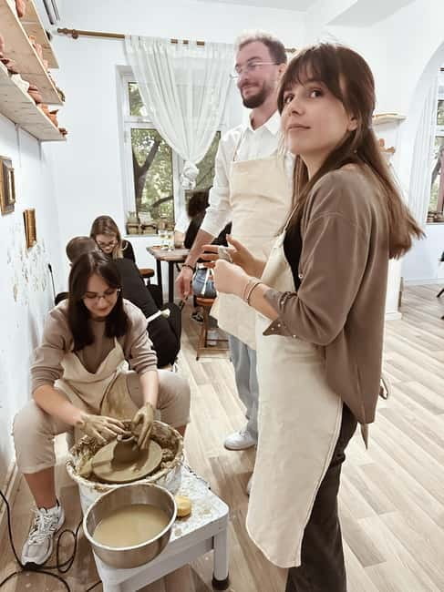 Pottery and Wine Workshop in Tirana - The take-home reality: drying and firing can take up to 2 weeks