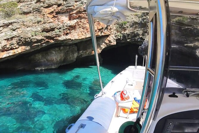 Private Full Day Boat Expedition to Grama Bay - Stop 3: Dafina Beach and Dafina Cave, a small swim beach experience