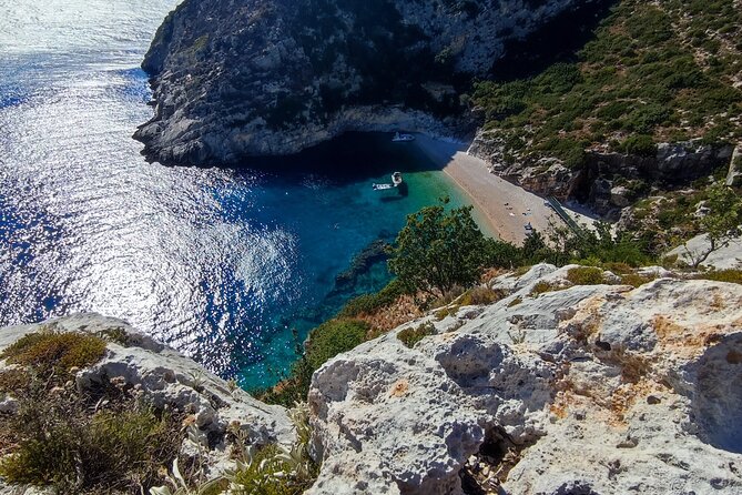 Private Full Day Boat Expedition to Grama Bay - Stop 1 at Karaburun-Sazan: Haxhi Ali Cave and short swim-friendly exploration