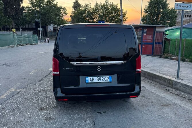 Private Transfer: Tirana Airport&City to/from Dhërmi - Door-to-Door Pickup in Tirana, Name Sign Ready