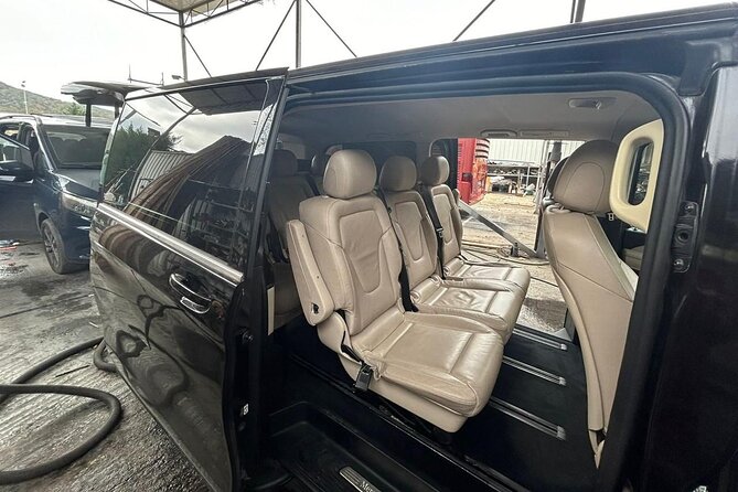 Private Transfer: Tirana Airport&City to/from Ksamil - Comfort details that matter when you are traveling south