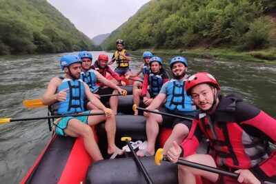 Rafting And Swimming Adventure on the Black Drin River