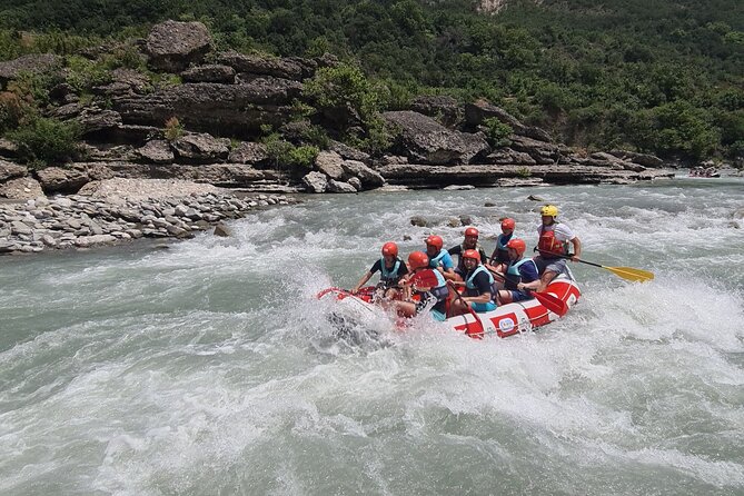 Rafting Tour in Vjosa Wild River National Park - Swim, Cliff Jumps, and Badlonjë Rapid Energy