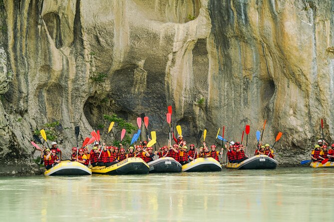Rafting Vjosa River Gjirokastër Albania ARG - Langarica Canyon, Caves, and the Real Shape of the Vjosa