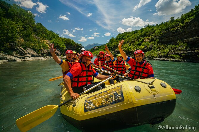 Rafting Vjosa River Gjirokastër Albania ARG - What the 3 to 4 hour ride feels like on the Vjosa