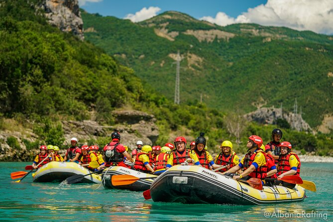 Rafting Vjosa River Gjirokastër Albania ARG - Guides matter: English instruction and photo-friendly pacing