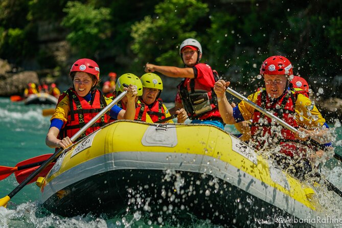 Rafting Vjosa River Gjirokastër Albania ARG - When weather changes, the experience changes too