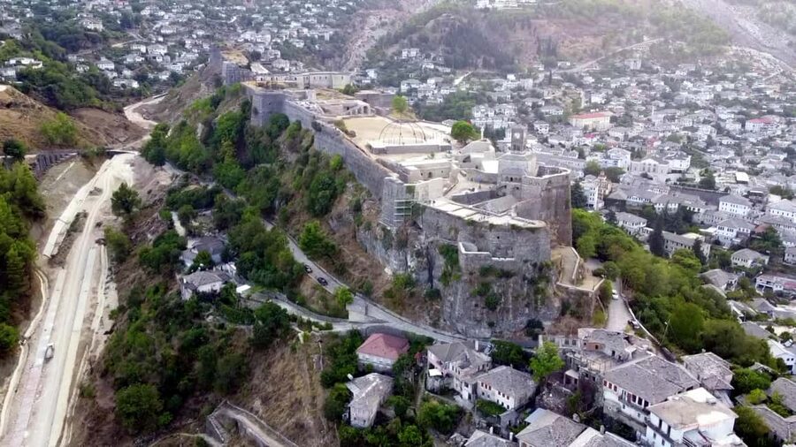 RED LINE: VIP daily tour with SUV: Vlore-Gjirokaster-Permet - The Church of Saint Mary in Leusa, an optional stop with carving details