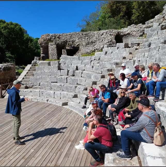 Saranda 1-Day: Butrint, Ksamil, Blue Eye & Lekuresi Castle - The Guide Drives the Quality: History Degree plus Bilingual English and Italian