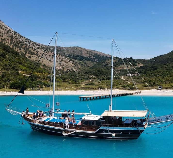Saranda: Discover Secret Bays with Prince Ennio Yacht Tour - The 6-hour rhythm: morning departure and anchored swim breaks