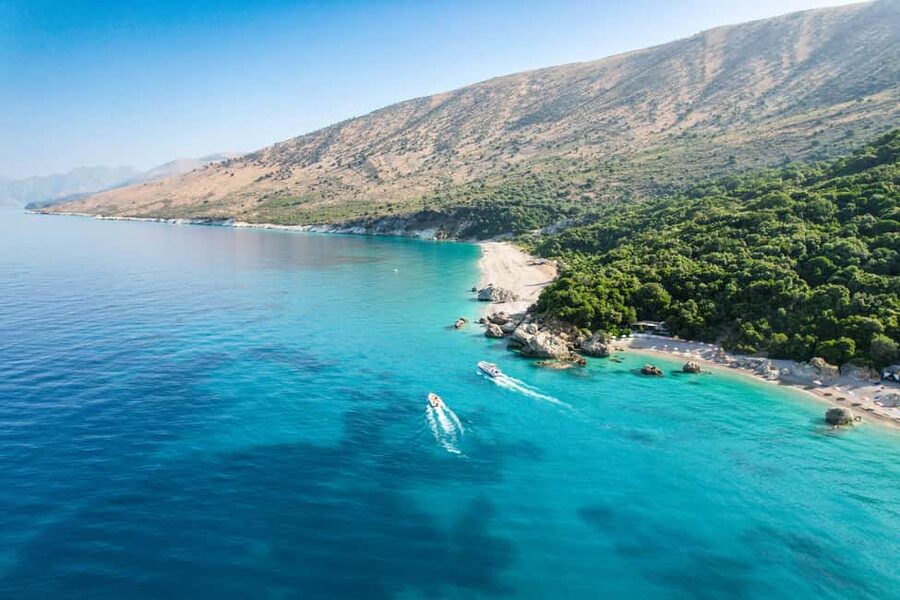 Saranda: Full-Day Boat Tour with Beach Stops & Swimming - Bay of Spirancës Stop: Serene Water and Easy Photography (30 Minutes)