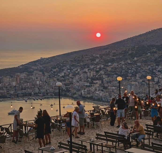 Saranda Hidden Gems: Sunset at Lekursi,Blue Eye&Wine Tasting - Lëkurësi Castle at sunset: the views you’re paying for