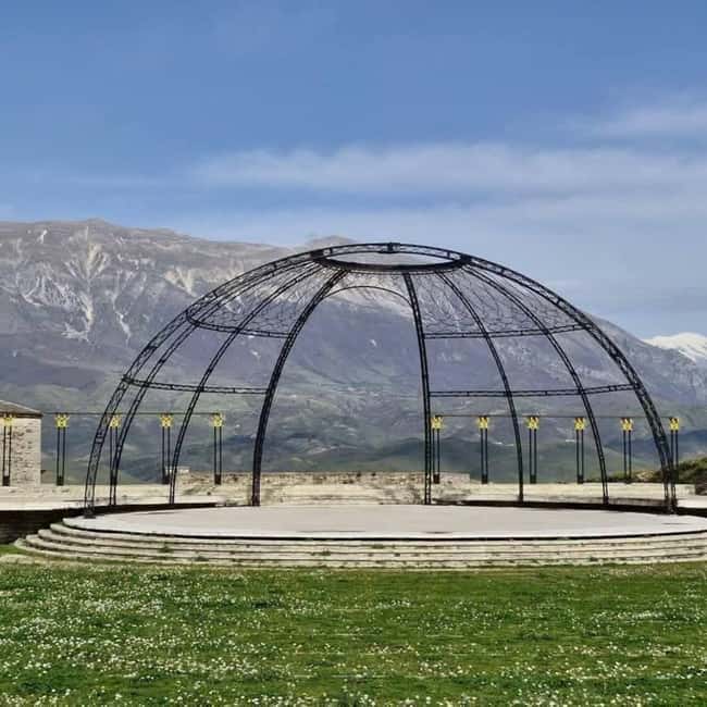 Saranda: Lekursi Castle, Blue Eye, Gjirokaster, & More Tour - Ura e Kordhocës Ottoman Bridge and the communist-era bunkers
