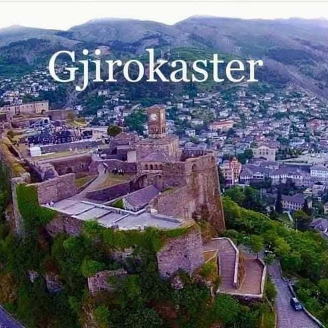Saranda: Lekursi Castle, Blue Eye, Gjirokaster, & More Tour - Rolling out from Guma Bar in a Mercedes Vito Tourer minivan